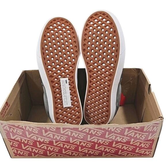 Vans~Woman 8 Mens 6.5~ComfyCush Era Suede/Canvas Asphaltdrzl Black/Gray Sneakers main image 13